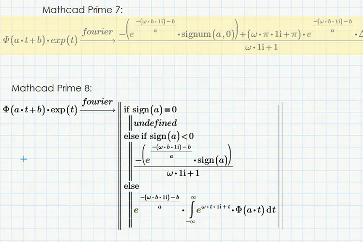 2-miglioramenti PTC Mathcad | Mathcad Prime 8 Matematica e Progettazione Tecnica News Prodotti Prodotti in primo piano PTC Mathcad 