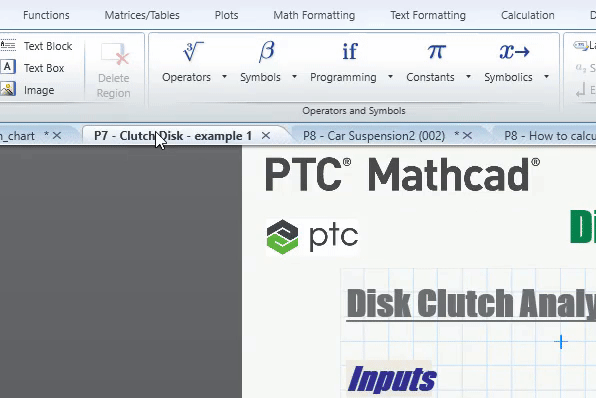 3-aggiornamenti PTC Mathcad | Mathcad Prime 8 Matematica e Progettazione Tecnica News Prodotti Prodotti in primo piano PTC Mathcad 